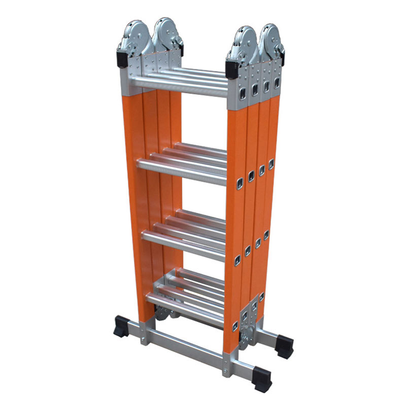 Fiberglass-Multi-purpose-Step-Ladder-orange