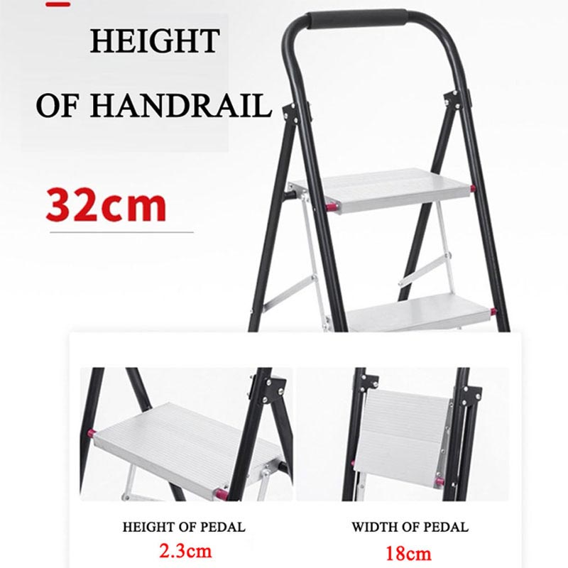 Foldable-Hand-Trolley-Ladder-Cart