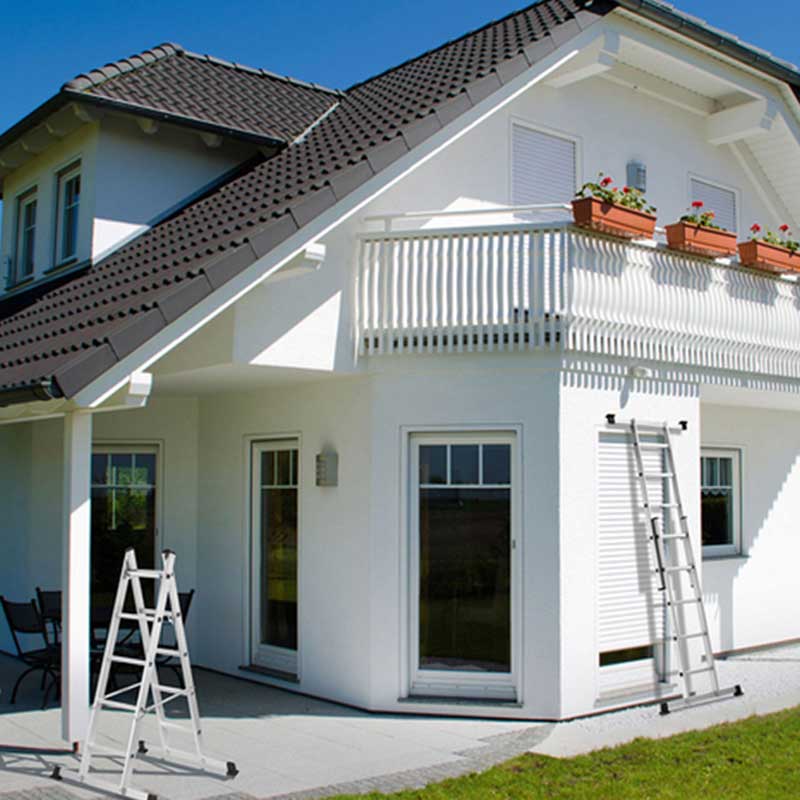 double-extension-ladders-step