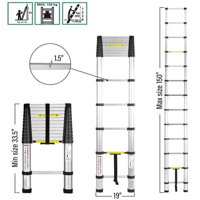 one-bottom-telescopic-ladder