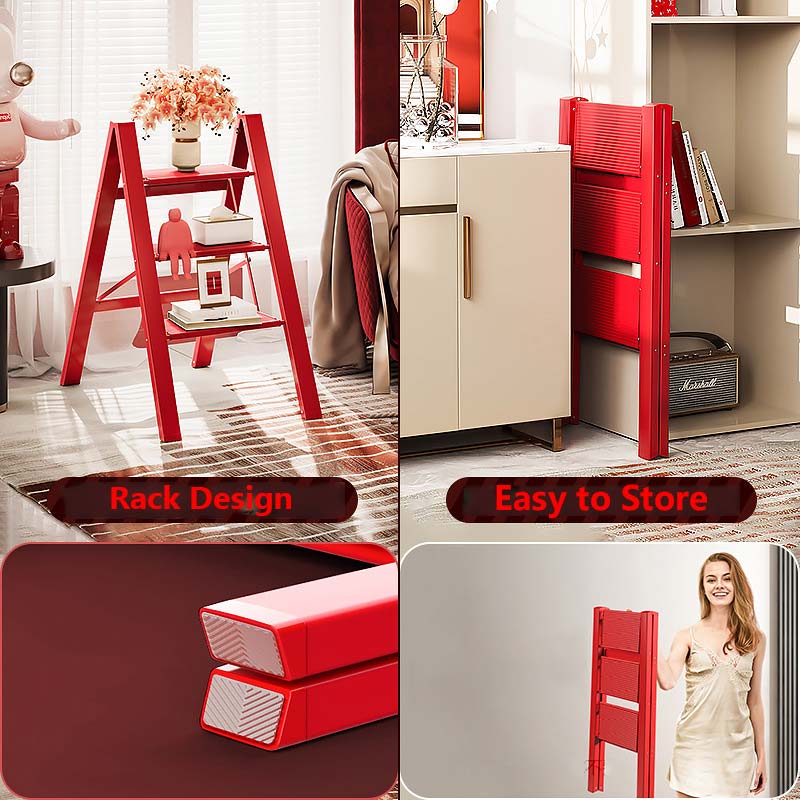 red-step-ladder